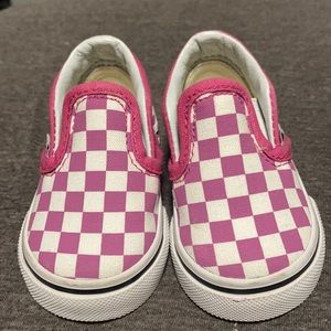 Infant Slip On Checker Vans